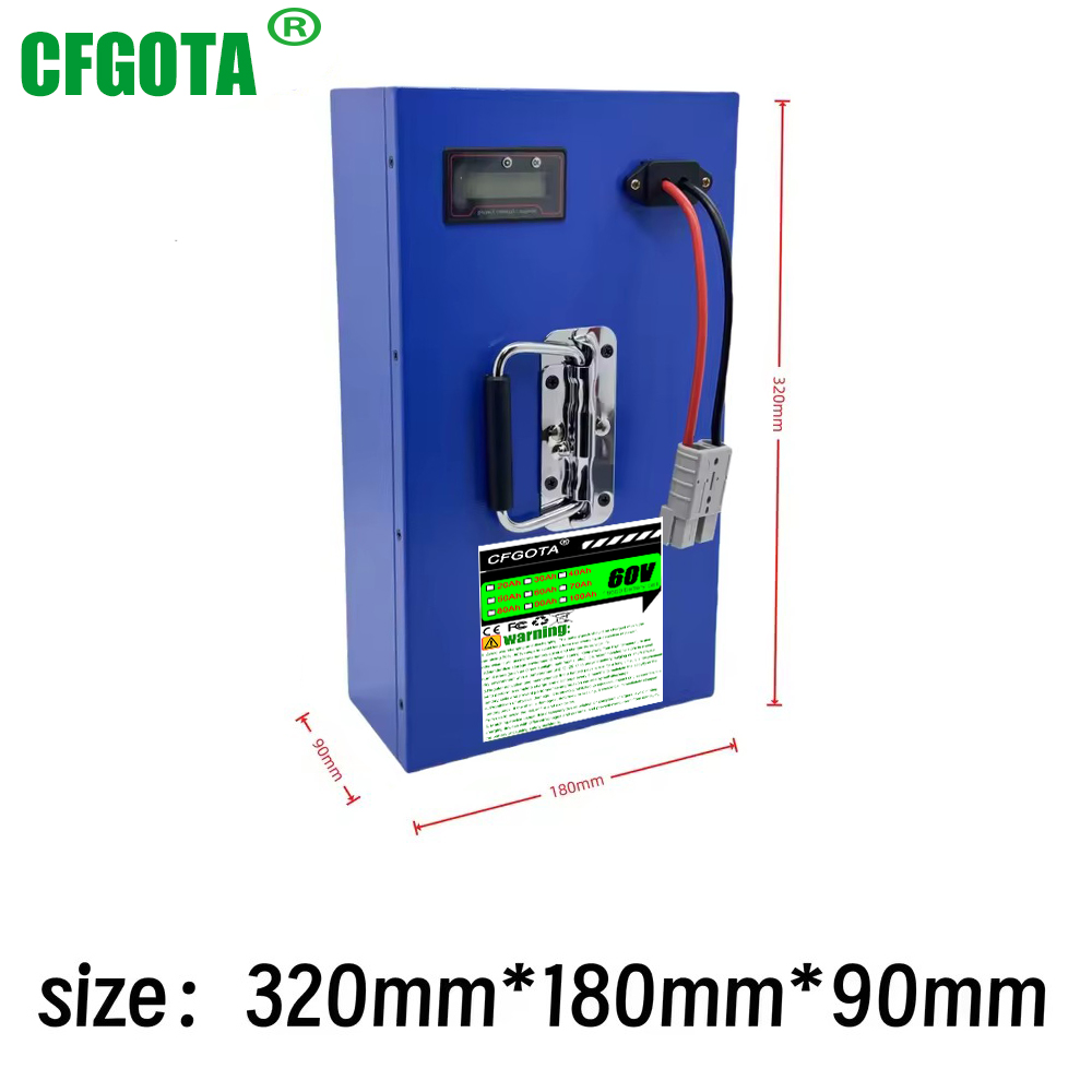 Novo pacote de bateria de líti - 60V 50Ah Electric Scooter Battery avaliação e preço