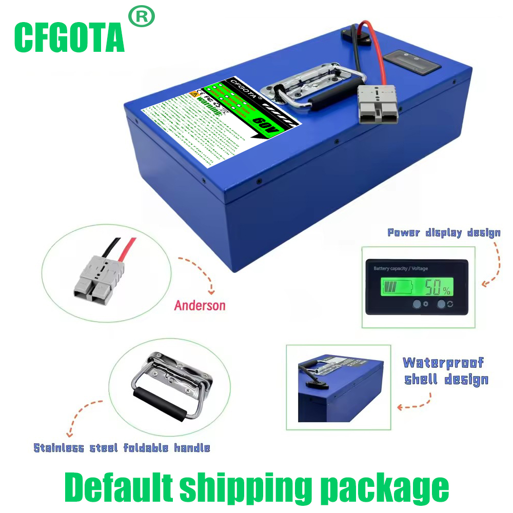 Novo pacote de bateria de líti - 60V 50Ah Electric Scooter Battery avaliação e preço